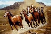 unknow artist Horses 019 oil painting picture wholesale